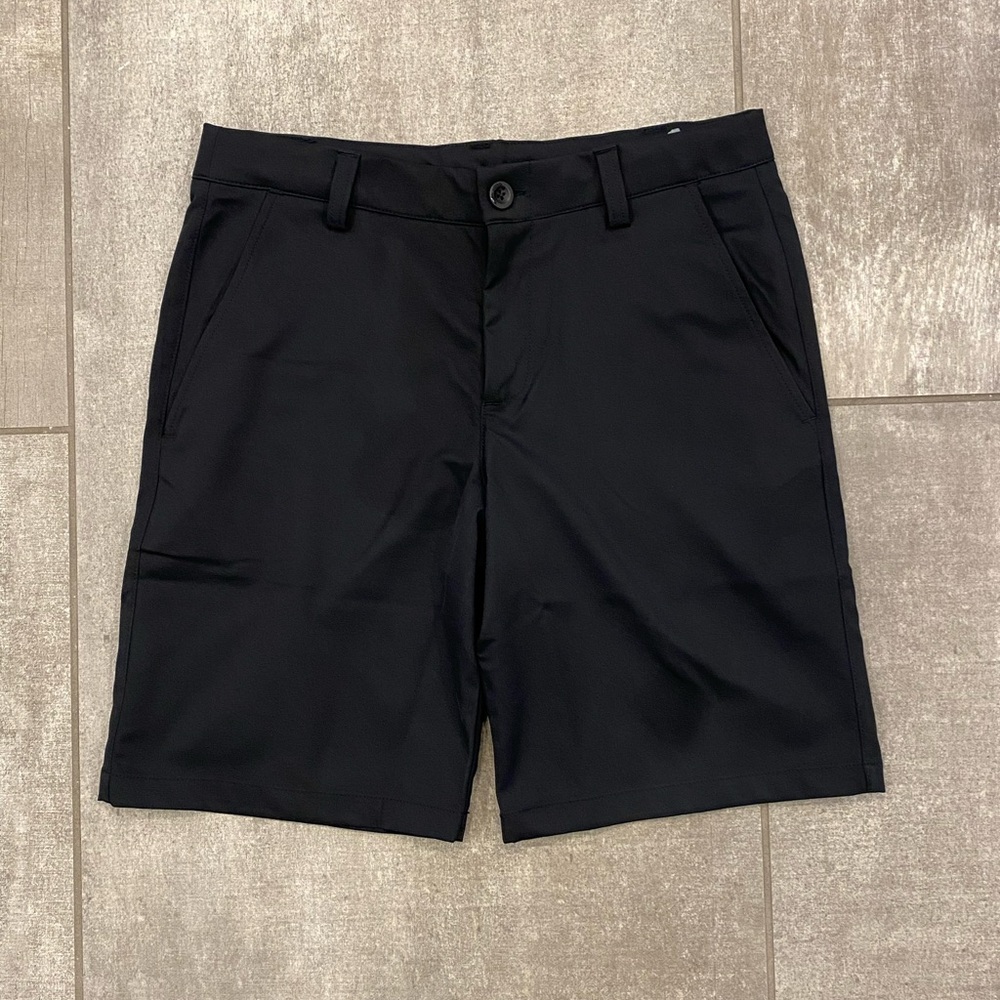 Youth Black Under Armor Shorts
